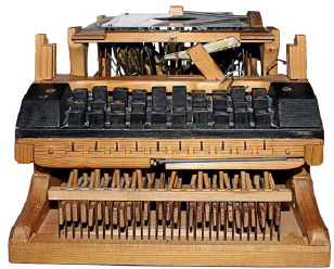 Mitterhofer typewriter