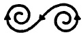 diagram with one spiral unrolling into another